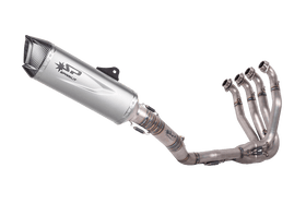 Kawasaki ZX 10 R - 2011 - 2015 - Racing Full system stainless steel with FORCE silencer 350 mm