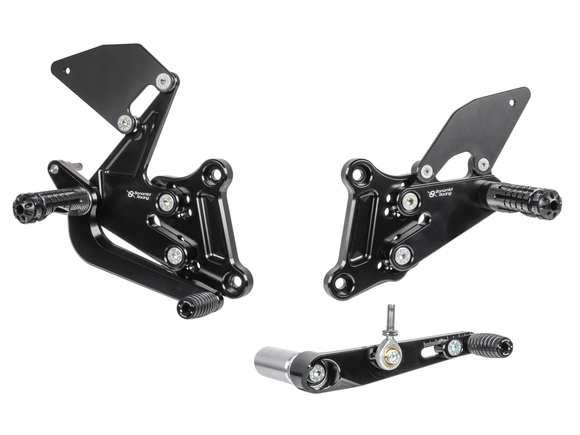 Bonamici Racing - Aluminium Rearsets - HONDA CBR650 R 2019-