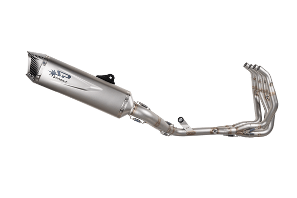 Kawasaki ZX-4R 2024 - FORCE EVO stainless steel headers with titanium silencer - IDM VERSION