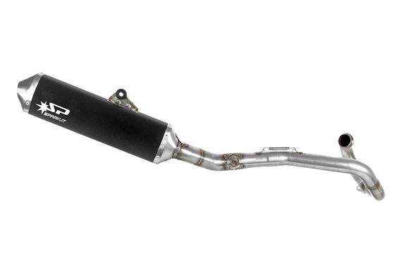 Honda Honda CRF 250 - 2011 - 2013 - Full system OFF ROAD: Stainless steel collector with lateral silencer