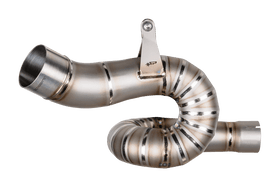 Triumph STREET TRIPLE S 660 A2 -2017 - 2022  TITANIUM Racing Link pipe for Spark Silencer