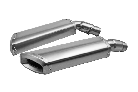 Ducati 848 / 848 Evo / 1098 /1098 R/ 1098S / 1198 (08-10) — Slip on - link pipes with catalysts