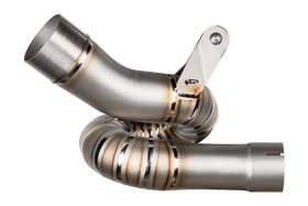 Triumph Speed Triple 1200 2012 - 2024 -TITANIUM Racing Link pipe for Spark Silencer