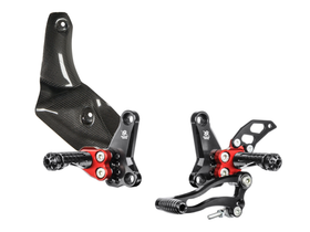 Bonamici Racing - Aluminium Rearsets - Ducati Streetfighter 848 2009-2015