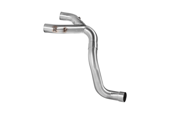 Ducati Monster 1100 EVO (11-13) — 1in2 Racing pipe in AISI 304 stainless steel for high mounting underseat - to be mounted with Spark silencers
