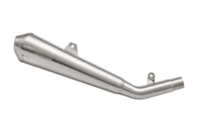 Kawasaki Z 750 - 2007 - 2014 - 1 MEGAPHONE conic silencer with stainless steel pipe for lateral mounting