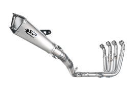 Bmw S 1000 RR (15-18) — FULL TITANIUM SYSTEM SBK version: TITANIUM collector + KONIX silencer