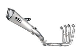 Bmw S 1000 RR (15-18) — FULL TITANIUM SYSTEM SBK version: TITANIUM collector + KONIX silencer