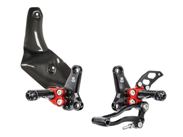 Bonamici Racing - Aluminium Rearsets - Ducati Streetfighter 1098 2009-2015