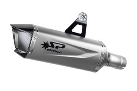 Bmw R 1300 GS (23>) — FORCE EVO silencer with carbon fiber end cap and connecting pipe