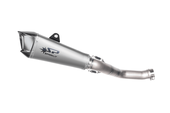 Kawasaki ZX 10 R 2016 - 2019 - 3/4 kit: TITANIUM pipe + KONIX silencer