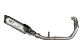 Aprilia RS 660 2020/23 / TUONO 660 2021/23 — RACING Full System with FORCE EVO silencer: manifold with TIG welded pipe in titanium and Force Evo silencer