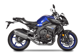 Yamaha MT 10 2016 -2024 - 3/4 Kit Titanium de-cat manifold + FORCE 350mm