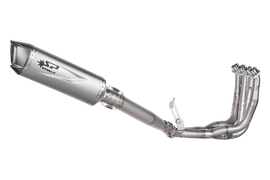 Yamaha YZF R6 2017 - 2022 — Full system. Titanium headers with 102 DB silencer 350mm