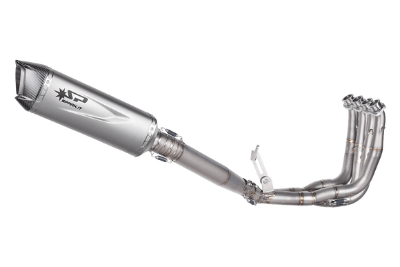 Yamaha YZF R6 2017 - 2022 — Full system. Titanium headers with 102 DB silencer 350mm