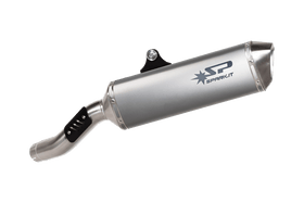 Bmw R 1200 GS / R 1200 GS ADV (10-12) - FORCE silencer with connecting pipe for lateral mounting