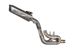 Ducati PANIGALE V4 / R / S (18-23) PANIGALE V4R (19-23) STREETFIGHTER V4 (20-22) — 3/4 kit 104dB: S.STEEL Collector + silencer FORCE EVO