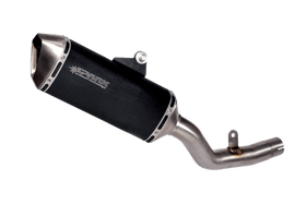 Kawasaki Z 800 - 2013 - 2016 - FORCE silencer with stainless steel pipe for lateral mounting