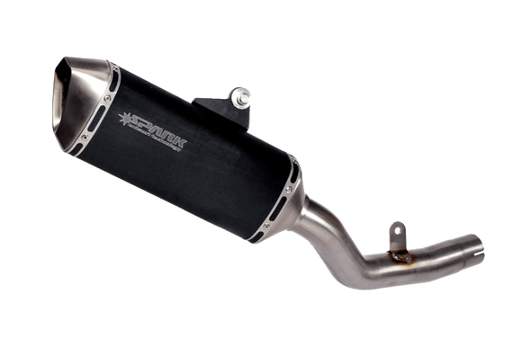 Kawasaki Z 800 - 2013 - 2016 - FORCE silencer with stainless steel pipe for lateral mounting