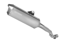 Honda CROSSTOURER 1200 2012 - 2020 - FORCE silencer with stainless steel pipe for lateral mounting