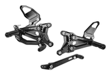 Bonamici Racing - Aluminium Rearsets - Triumph Speed Triple 1200 RR 2022 -