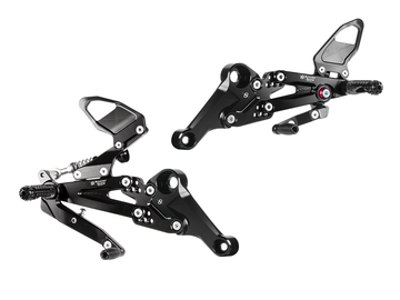 Bonamici Racing - Aluminium Rearsets - Aprilia Tuono 660 2021-