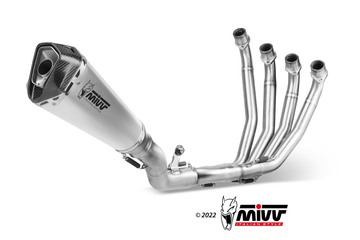 MIVV FULL SYSTEM SPORT DELTA RACE STEEL CARBON HONDA CBR 650 R