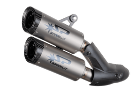 Ducati Monster 937 (21-24) — DYNO silencers - carbon end caps