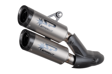 Ducati Monster 937 (21-24) — DYNO silencers - carbon end caps