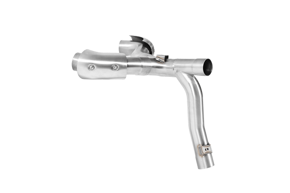 Ducati Monster 696 (08-14) / 796 (10-14) / 1100 - 1100 S (09-10) — Racing pipe 2in2 in AISI 304 stainless steel - for Spark silencers