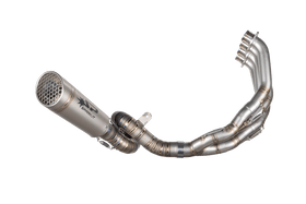 Honda CB 650 R /CBR 650 R - 2021 - 2025 - Full System: stainless steel manifold with GRID-O silencer