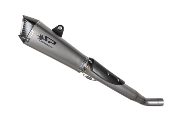 Triumph STREET TRIPLE 765 RS / R / S 2020 - 2022 - 3/4 Kit: Titanium manifold + Grid-O silencer