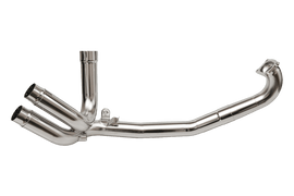 Ducati Monster S4R (07-08) / S4RS (06-08) — RACING collector in AISI 304 stainless steel to eliminate catalyst - electropolished