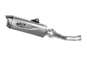 Kawasaki ZX 10 R - 2016 - 2019 - 3/4 kit: TITANIUM pipe with FORCE Evo silencer 350 mm