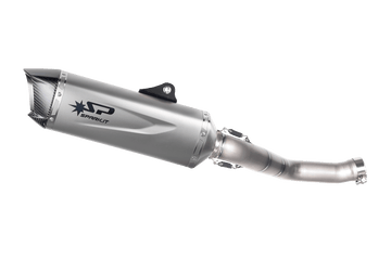 Kawasaki ZX 10 R - 2016 - 2019 - 3/4 kit: TITANIUM pipe with FORCE Evo silencer 350 mm