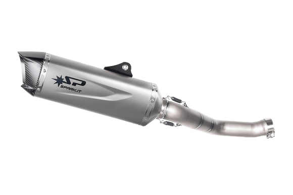 Kawasaki ZX 10 R - 2016 - 2019 - 3/4 kit: TITANIUM pipe with FORCE Evo silencer 350 mm