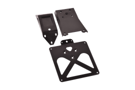 Ducati HYPERMOTARD 821 - 2013 - 2015 - Stainless steel NUMBERPLATE HOLDER for high mounting kit