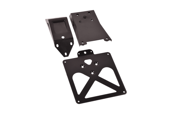 Ducati HYPERMOTARD 821 - 2013 - 2015 - Stainless steel NUMBERPLATE HOLDER for high mounting kit