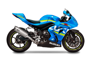 Suzuki GSXR 1000 - 2017 - 2022 - *For stock fairings* Racing FULL SYSTEM Stainless steel manifold with FORCE silencer
