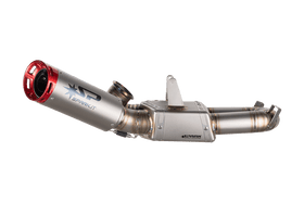 Desmosedici PANIGALE V2 (2020-24) PANIGALE 959 — RACING 3/4 kit with pre-silencer box + DYNO silencer with red end cap