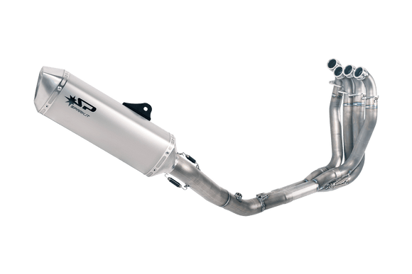 Kawasaki ZX 10 R - 2016 - 2019 - Full system Stainless steel headers with FORCE silencer 350 mm Stock version