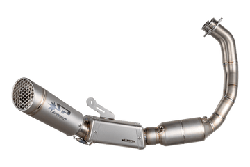 Yamaha MT 07 2021 - 2025 EU 4 & 5 — Full system stainless steel with pre-silencer and GRID-O silencer