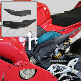 Flamingo Corse - DUCATI PANIGALE V4 / S 2025 STREETFIGHTER V4 2025 Carbon Underseat frame cover - 0