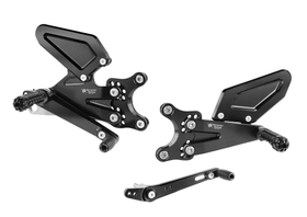 Bonamici Racing - Aluminium Rearsets - Triumph Street Triple 765 R / RS / MOTO2 2023 -