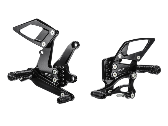 Bonamici Racing - Aluminium Rearsets - Kawasaki Ninja 250 2018