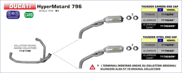 Ducati Hypermotard 796 Racing collectors