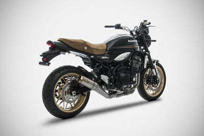CLEARANCE - KAWASAKI Z900RS (18-20) ZARD TITANIUM FULL EXHAUST SYSTEM (REMOVABLE BAFFLE) SNAKE WELDS - 0