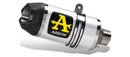 Moto Guzzi V100 Mandello Indy-Race Titanium silencer with carby end cap-3
