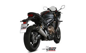 MIVV FULL SYSTEM SPORT DELTA RACE STEEL CARBON HONDA CBR 650 R - 0