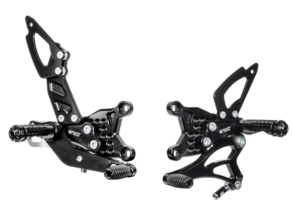 Bonamici Racing - Aluminium Rearsets - Aprilia Tuono V4 2011-2016